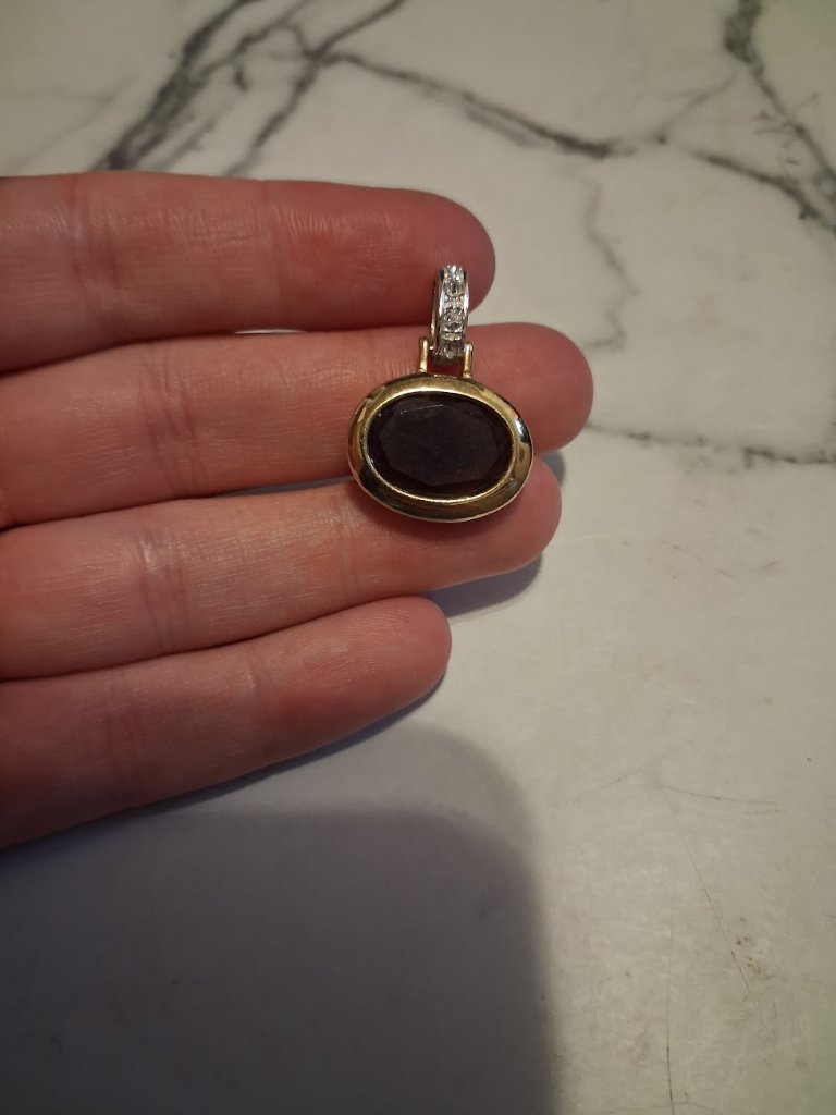 Unique TwoToned Pendant